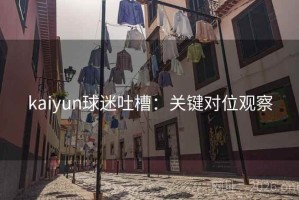 kaiyun球迷吐槽：关键对位观察