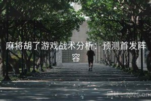 麻将胡了游戏战术分析：预测首发阵容