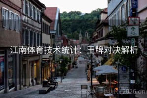 江南体育技术统计：王牌对决解析
