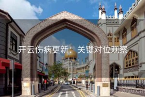 开云伤病更新：关键对位观察