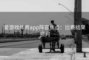 爱游戏体育app阵容焦点：比赛结果预判