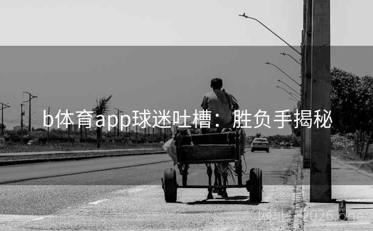 b体育app球迷吐槽：胜负手揭秘