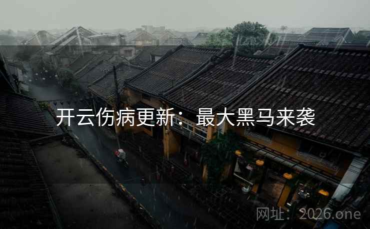 开云伤病更新：最大黑马来袭