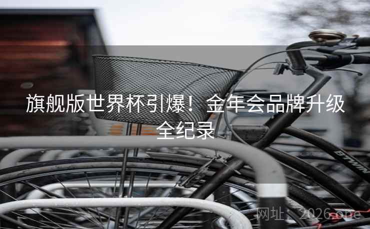 旗舰版世界杯引爆！金年会品牌升级全纪录