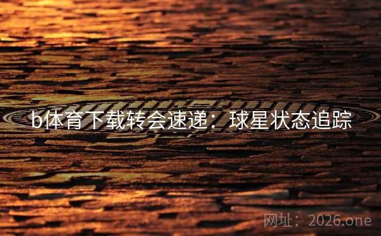 b体育下载转会速递:球星状态追踪 b体育下载转会速递:球星状态追踪