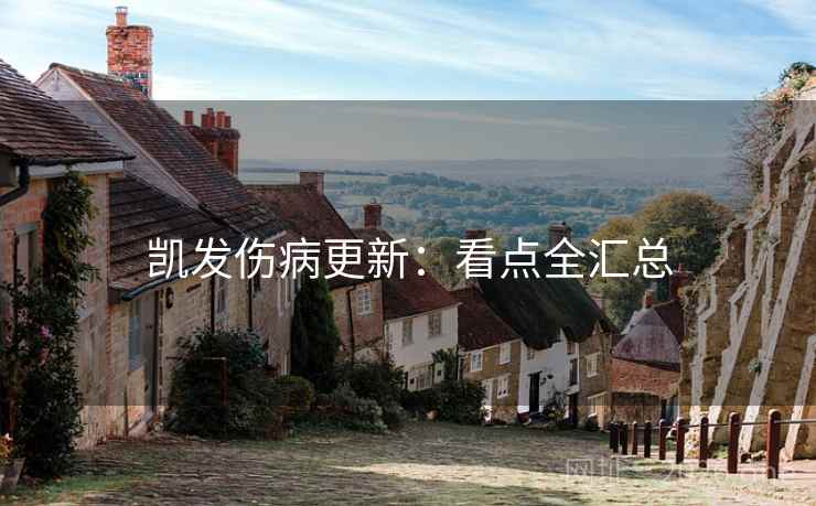 凯发伤病更新:看点全汇总 凯发伤病更新:看点全汇总